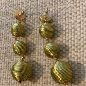 BaubleBar Gold Drop Earrings